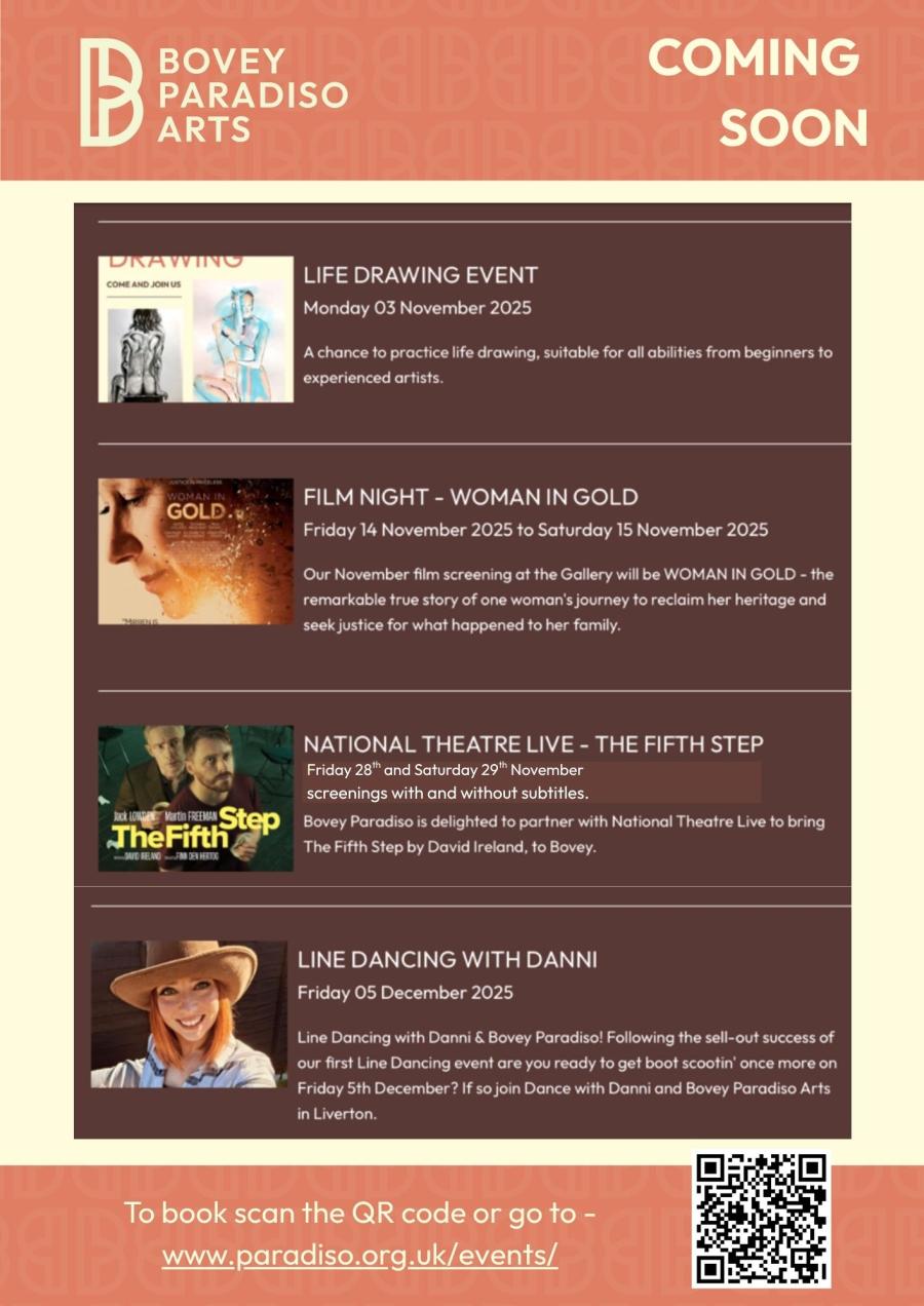 November Events at Paradiso image 1
