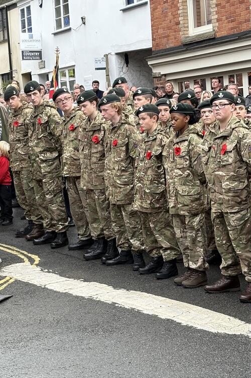 Remembrance Sunday in Bovey Tracey image 3