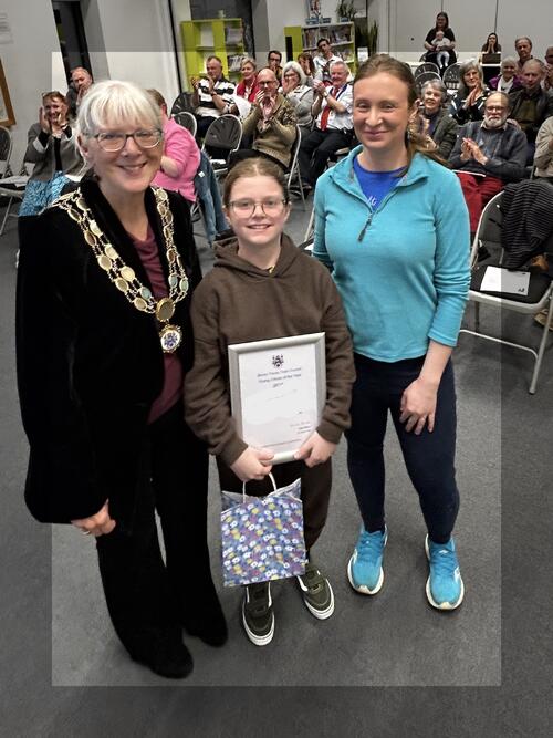 Community Awards presented at Bovey Tracey and Heathfield Annual Town Meeting image 1