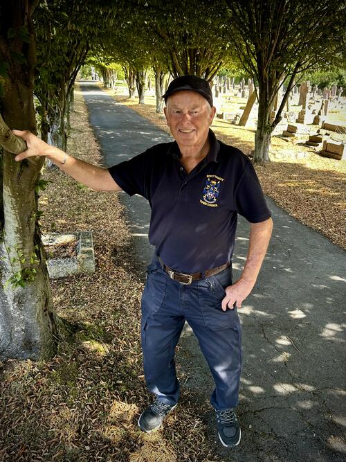 Grounds man Roger Rance - 25 years commitment to Bovey Tracey image 1