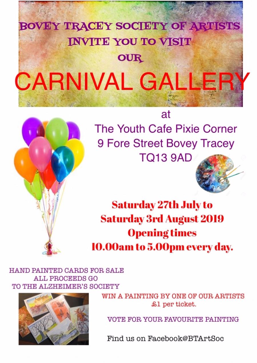 Bovey Tracey Society of Artists CARNIVAL GALLERY image 1