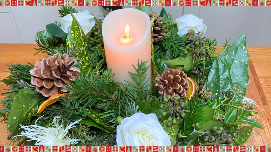 Candle Arrangement Workshop with Prosecco at House of Marbles image 1