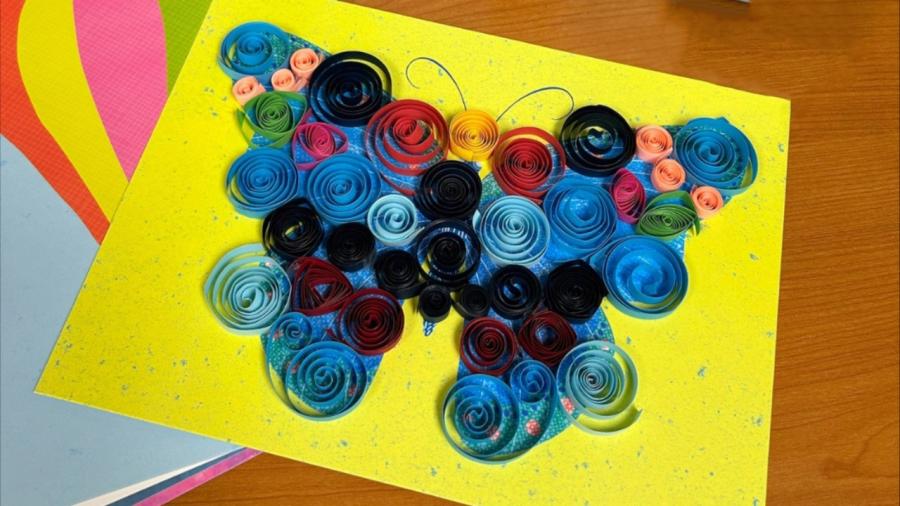 Quilling Craft Workshop at House of Marbles image 1