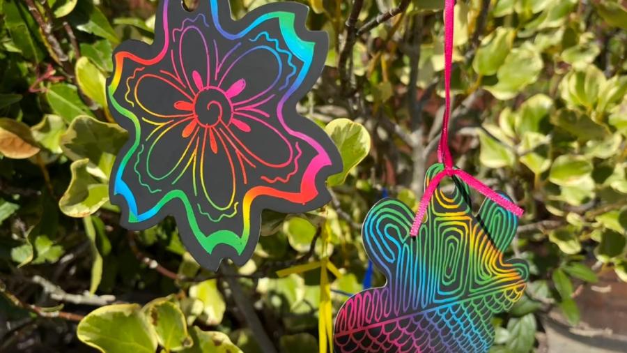Scratch Art Craft Workshop at House of Marbles image 1