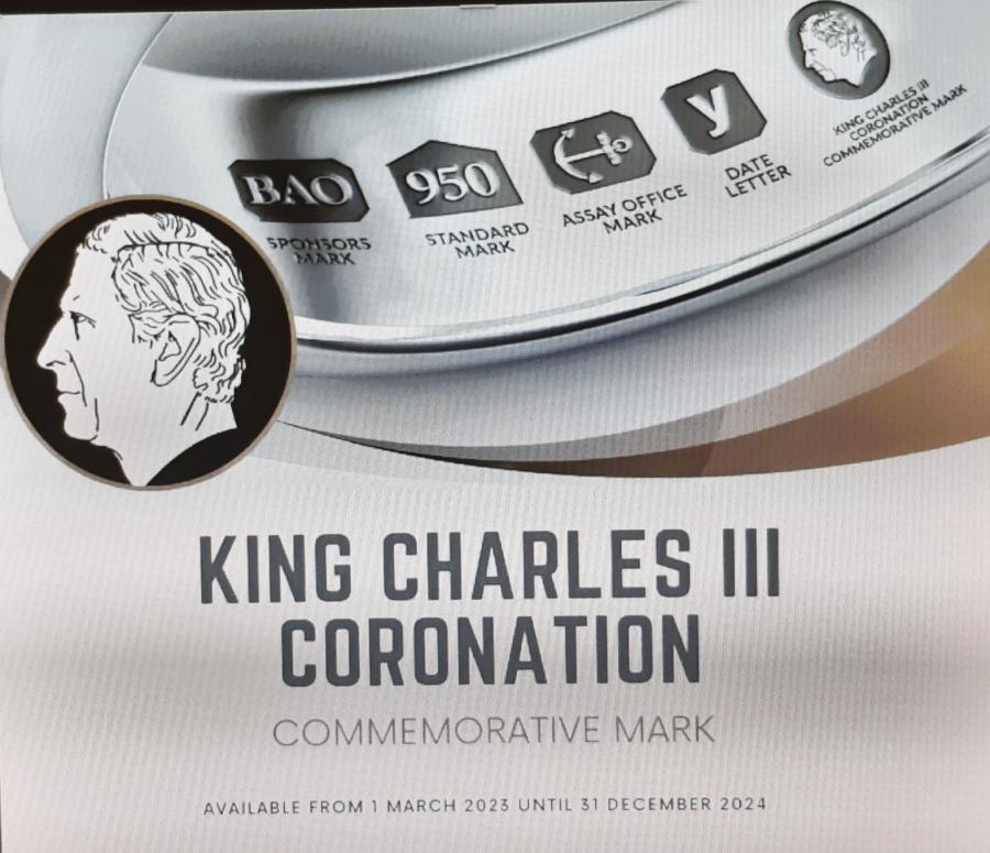 King Charles III  Coronation Commemorative Hallmark image 1