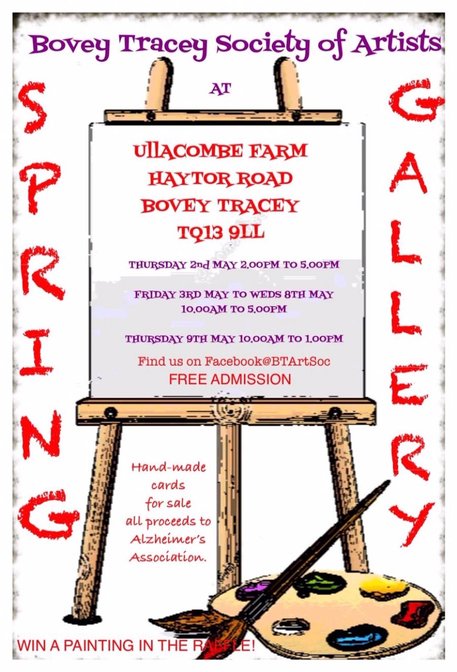 Bovey Tracey Society of Artists SPRING GALLERY image 1