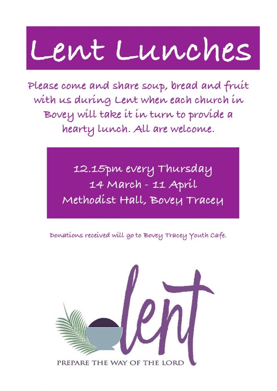 Lent Lunches image 1