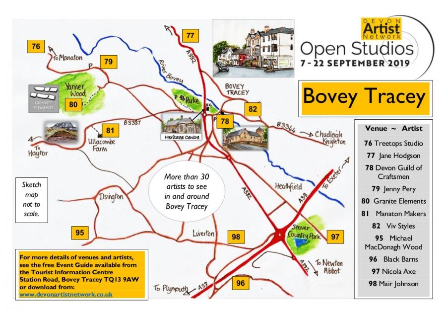 Devon Artist Network Open Studios - Bovey Tracey image 1